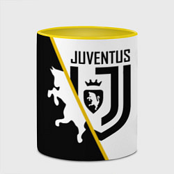 Кружка 3D FC Juventus: Football Point, цвет: 3D-белый + желтый — фото 2