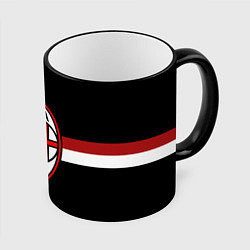 Кружка 3D AC Milan 1899, цвет: 3D-черный кант