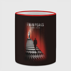 Кружка 3D Twin Peaks: Firewalk with me, цвет: 3D-красный кант — фото 2