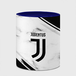 Кружка 3D Juventus, цвет: 3D-белый + синий — фото 2