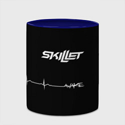 Кружка 3D Skillet Awake, цвет: 3D-белый + синий — фото 2