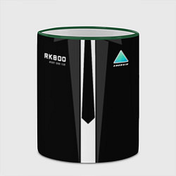 Кружка 3D RK800 Android Black, цвет: 3D-зеленый кант — фото 2