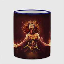 Кружка 3D Lina: Hell Flame, цвет: 3D-синий кант — фото 2