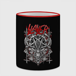 Кружка 3D Slayer: Hell Goat, цвет: 3D-красный кант — фото 2