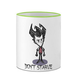 Кружка 3D Don't Starve, цвет: 3D-светло-зеленый кант — фото 2