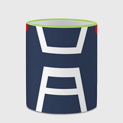 Кружка 3D MHA U A SCHOOL, цвет: 3D-светло-зеленый кант — фото 2