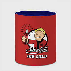 Кружка 3D Nuka Cola: Ice Cold, цвет: 3D-белый + синий — фото 2