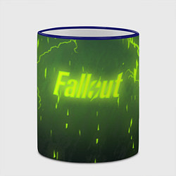 Кружка 3D Fallout: Radiation Storm, цвет: 3D-синий кант — фото 2