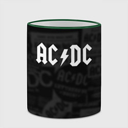 Кружка 3D AC/DC: Black Rock, цвет: 3D-зеленый кант — фото 2
