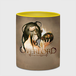 Кружка 3D Overlord Albedo, цвет: 3D-белый + желтый — фото 2