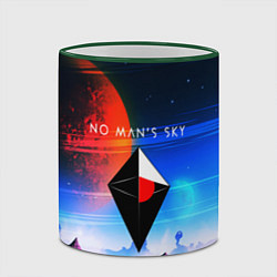 Кружка 3D No Man's Sky: Galaxy, цвет: 3D-зеленый кант — фото 2