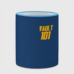 Кружка 3D VAULT 101, цвет: 3D-небесно-голубой кант — фото 2