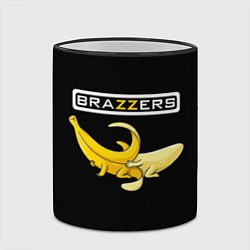 Кружка 3D Brazzers: Black Banana, цвет: 3D-черный кант — фото 2