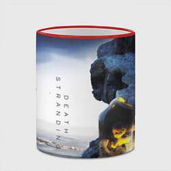 Кружка 3D Death Stranding: Exclusive, цвет: 3D-красный кант — фото 2