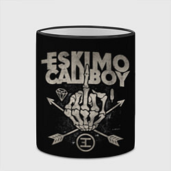 Кружка 3D Eskimo Callboy: Bones, цвет: 3D-черный кант — фото 2