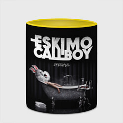 Кружка 3D Eskimo Callboy: Crystalis, цвет: 3D-белый + желтый — фото 2