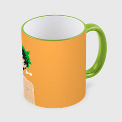 Кружка цветная Моя Геройская Академия