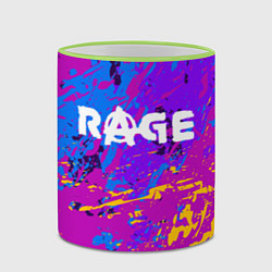 Кружка 3D RAGE 2, цвет: 3D-светло-зеленый кант — фото 2