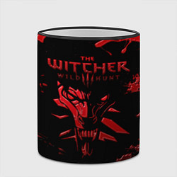Кружка 3D The Witcher 3: Wild Hunt, цвет: 3D-черный кант — фото 2
