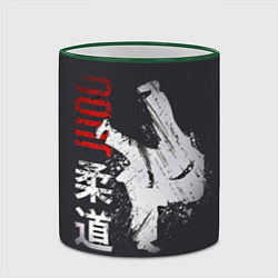 Кружка 3D Judo Warrior, цвет: 3D-зеленый кант — фото 2