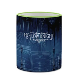 Кружка 3D Hollow Knight: Darkness, цвет: 3D-светло-зеленый кант — фото 2