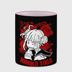 Кружка 3D My Hero Academia Himiko Toga, цвет: 3D-розовый кант — фото 2