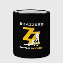 Кружка 3D Brazzers Casting-producer, цвет: 3D-черный кант — фото 2