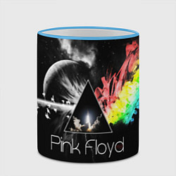 Кружка 3D PINK FLOYD, цвет: 3D-небесно-голубой кант — фото 2