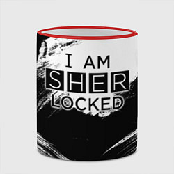 Кружка 3D Sherlock, цвет: 3D-красный кант — фото 2