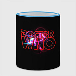 Кружка 3D Doctor Who, цвет: 3D-небесно-голубой кант — фото 2