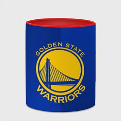 Кружка 3D GOLDEN STATE WARRIORS, цвет: 3D-белый + красный — фото 2