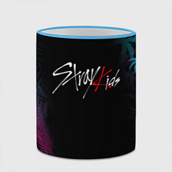 Кружка 3D STRAY KIDS, цвет: 3D-небесно-голубой кант — фото 2