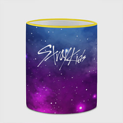 Кружка 3D STRAY KIDS, цвет: 3D-желтый кант — фото 2