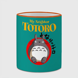 Кружка 3D Totoro, цвет: 3D-оранжевый кант — фото 2