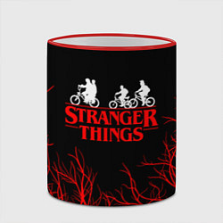 Кружка 3D STRANGER THINGS, цвет: 3D-красный кант — фото 2