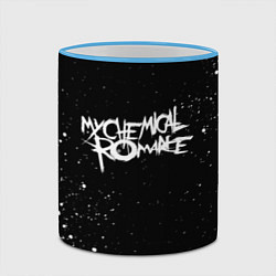 Кружка 3D My Chemical Romance, цвет: 3D-небесно-голубой кант — фото 2