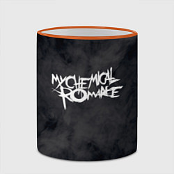 Кружка 3D My Chemical Romance, цвет: 3D-оранжевый кант — фото 2