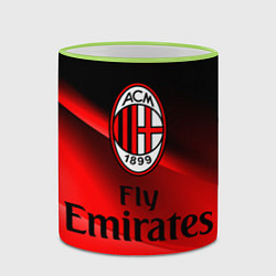Кружка 3D Милан, цвет: 3D-светло-зеленый кант — фото 2