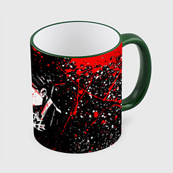 Кружка 3D My Chemical Romance, цвет: 3D-зеленый кант