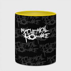 Кружка 3D My Chemical Romance, цвет: 3D-белый + желтый — фото 2