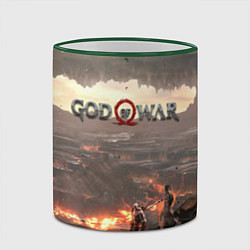 Кружка 3D GOD OF WAR, цвет: 3D-зеленый кант — фото 2
