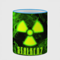 Кружка 3D STALKER 2, цвет: 3D-небесно-голубой кант — фото 2
