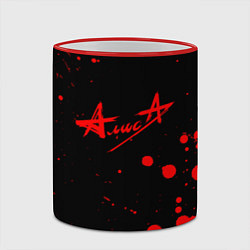 Кружка 3D АлисА, цвет: 3D-красный кант — фото 2