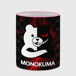 Кружка 3D MONOKUMA, цвет: 3D-розовый кант — фото 2