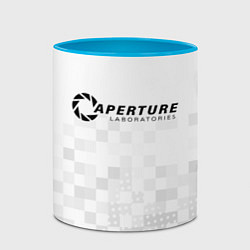 Кружка 3D PORTAL, цвет: 3D-белый + небесно-голубой — фото 2