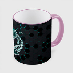 Кружка 3D Go Fishing!, цвет: 3D-розовый кант