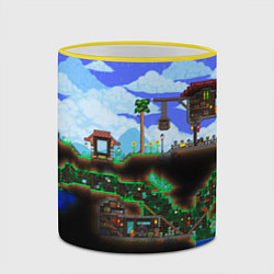 Кружка 3D TERRARIA EXCLUSIVE, цвет: 3D-желтый кант — фото 2