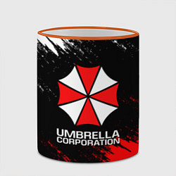 Кружка 3D UMBRELLA CORP, цвет: 3D-оранжевый кант — фото 2