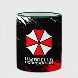Кружка 3D UMBRELLA CORP, цвет: 3D-зеленый кант — фото 2