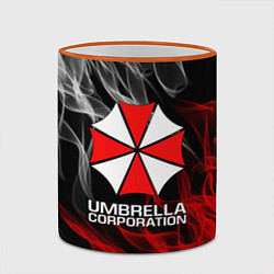 Кружка 3D UMBRELLA CORP, цвет: 3D-оранжевый кант — фото 2